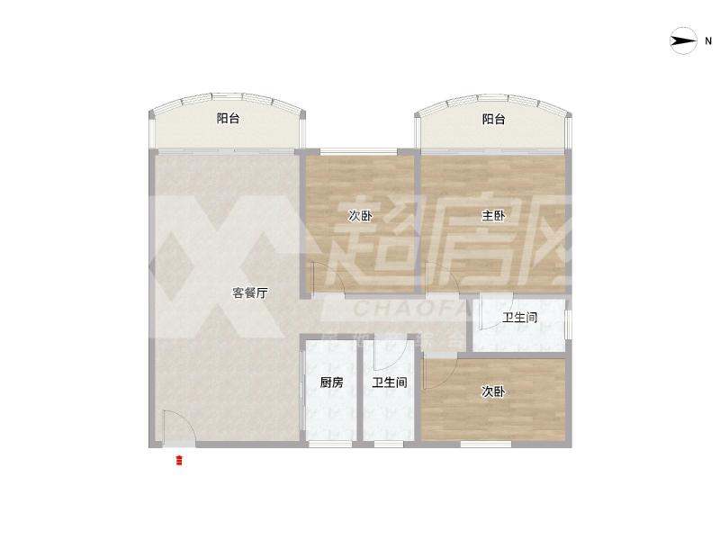 尚雅苑二手房户型图
