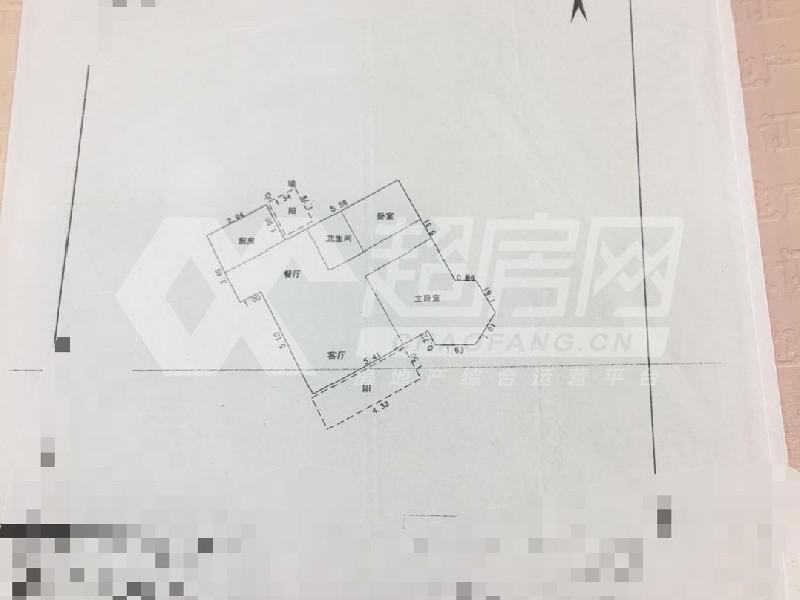 水悦城邦二手房户型图