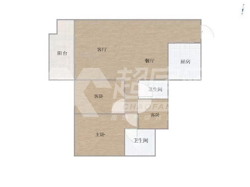 美的桂畔君兰二手房户型图