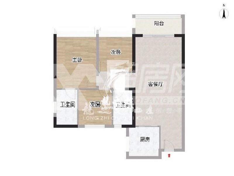 碧桂园凤怡苑二手房户型图