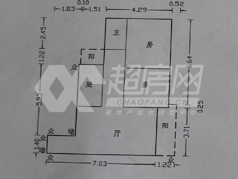 宏骏豪庭（伦教）二手房户型图