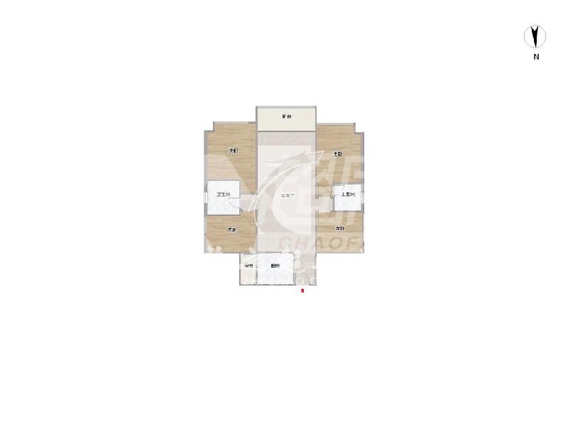 碧桂园听涛苑二手房户型图