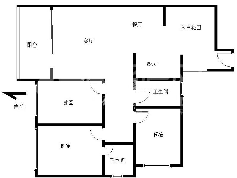 金海岸花园（杏坛）二手房户型图