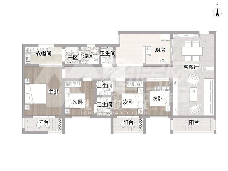 东逸湾（住宅）二手房户型图