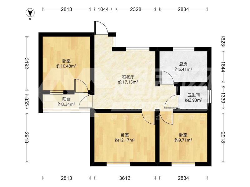 锦绣一村二手房户型图