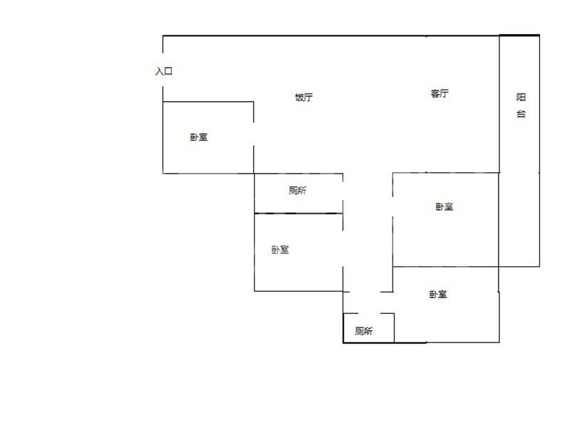 中海雍景熙岸二手房户型图