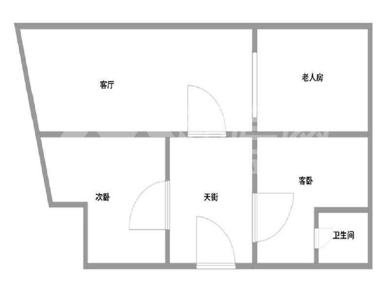 常教居委会二手房户型图