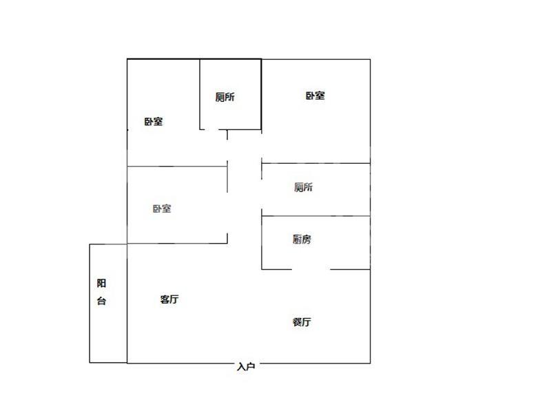 名杰华府二手房户型图