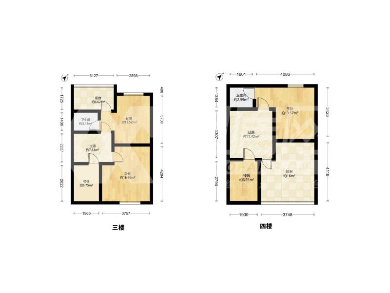 云桂路二手房户型图