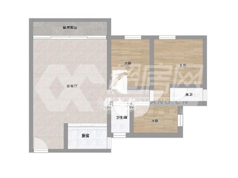 龙湖江与城二手房户型图