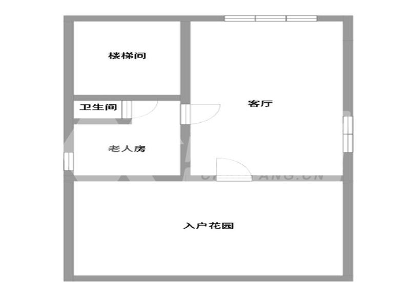 新华居委会二手房户型图