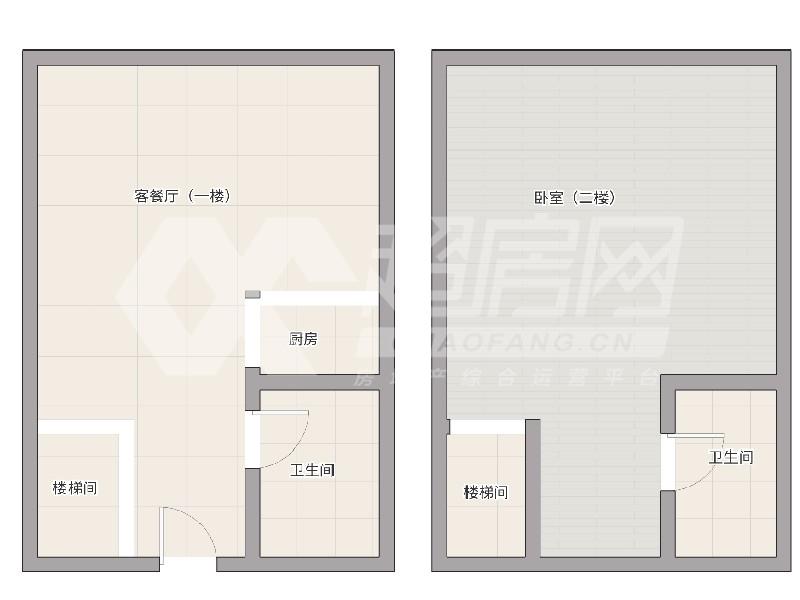 禹洲朗廷湾（商住楼）二手房户型图