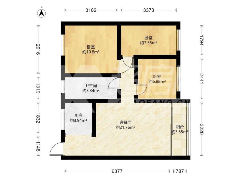 昌明楼二手房户型图