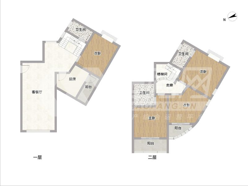 中环大厦二手房户型图