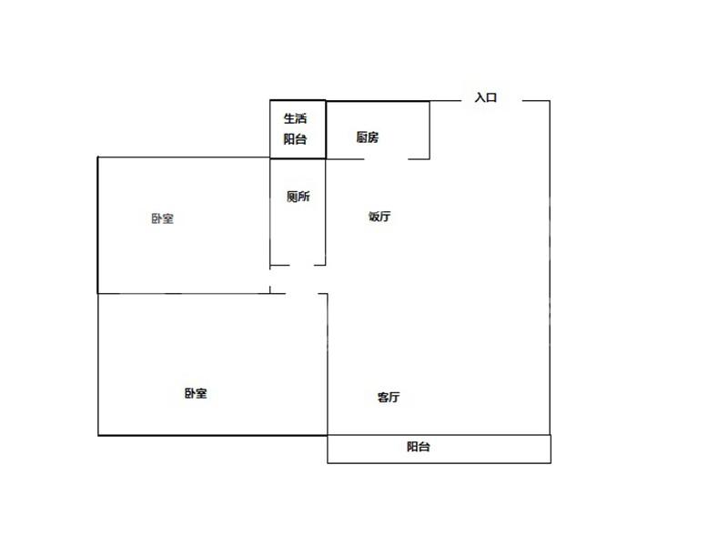 星座尚筑二手房户型图
