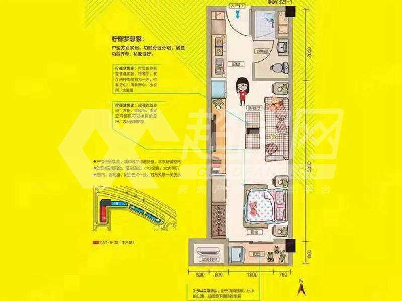 碧桂园风情荟庭二手房户型图