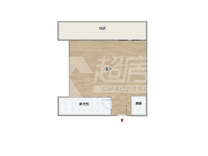 嘉仑台出租房户型图