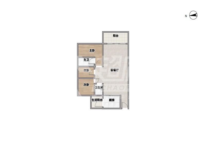 朗悦名居出租房户型图