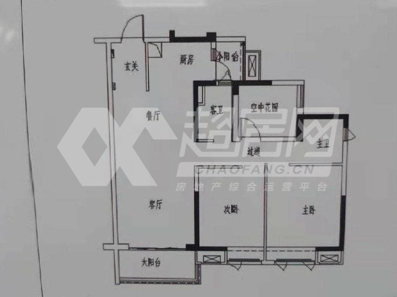 龙湖春江名城出租房户型图