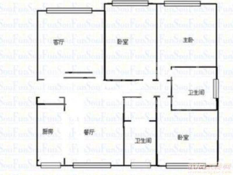 雅居乐英伦首府出租房户型图