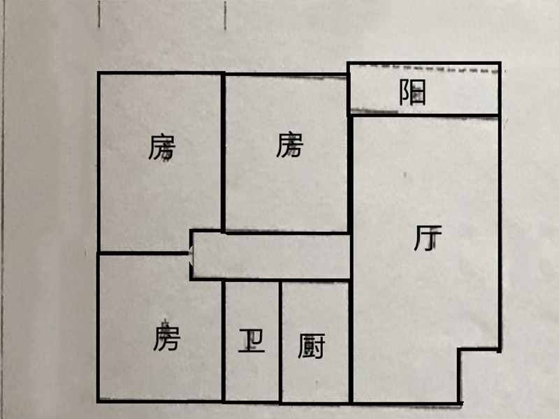 中信楼出租房户型图