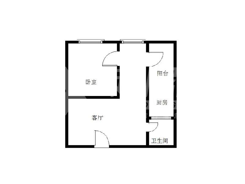 康明楼出租房户型图