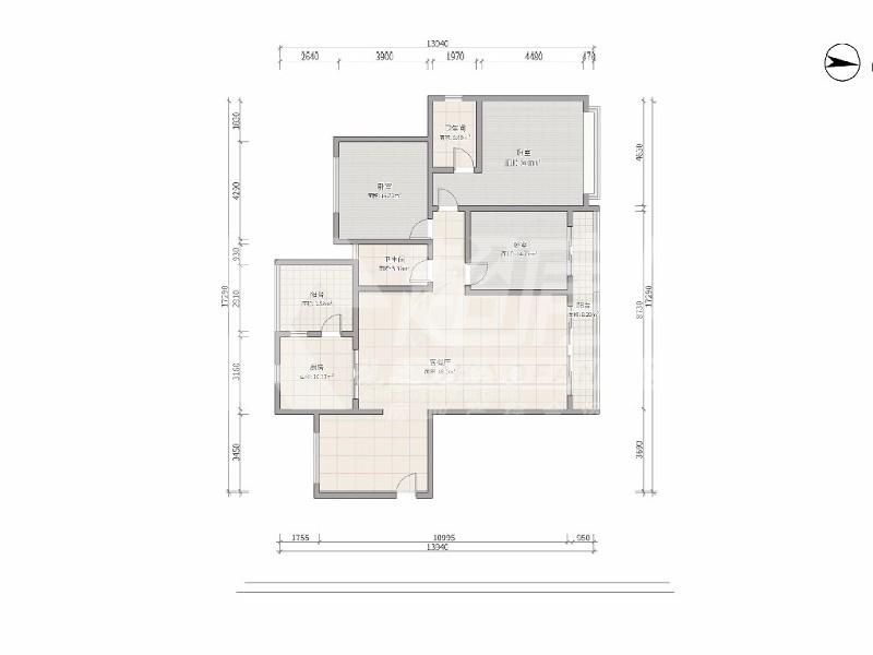 东林美域出租房户型图