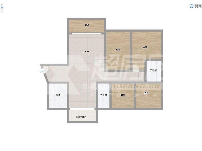 伦教保利中央公园出租房户型图