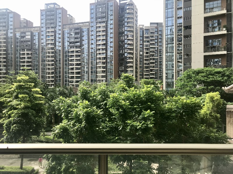 嘉信帝苑出租房阳台
