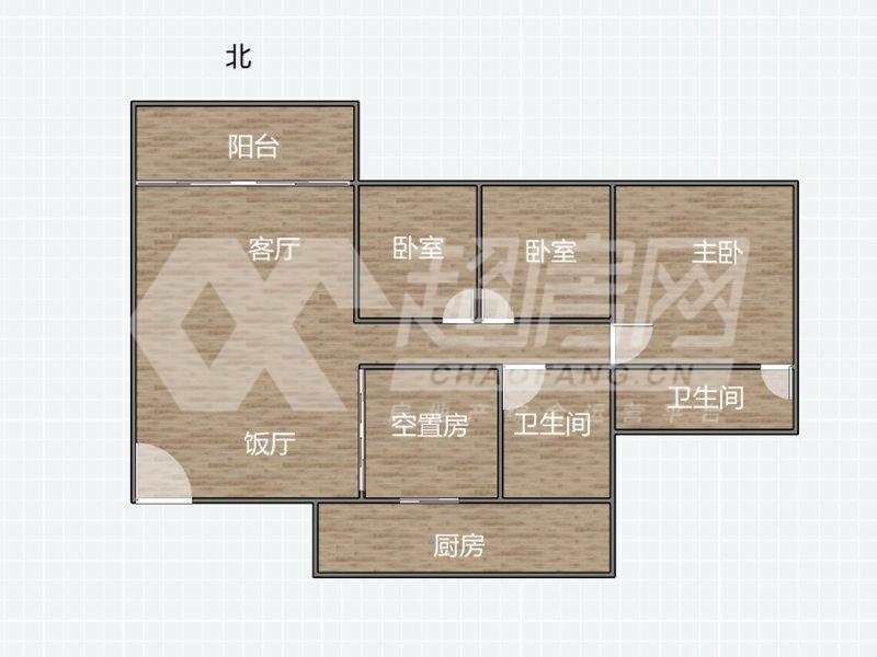 大成花园二期出租房户型图
