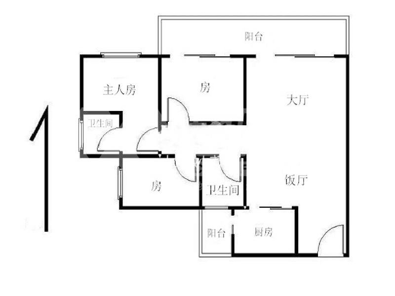 新境界出租房户型图