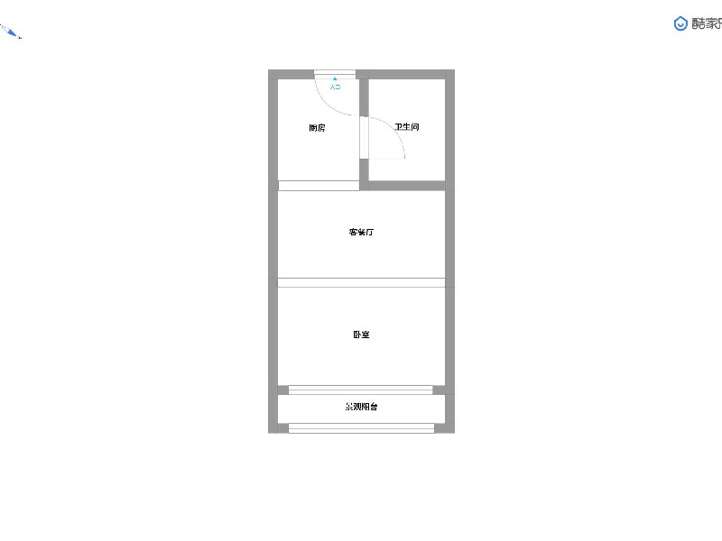 林上湾出租房户型图