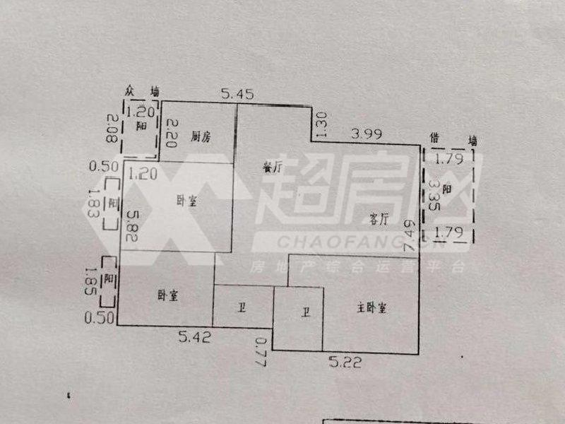 康城尚域出租房户型图