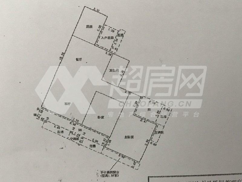金域天下出租房户型图