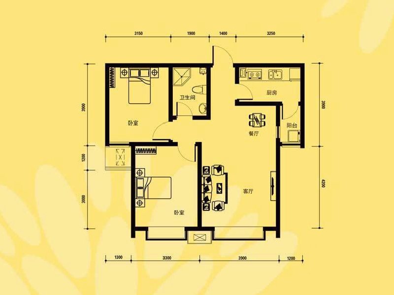 建设南路（北滘）出租房户型图