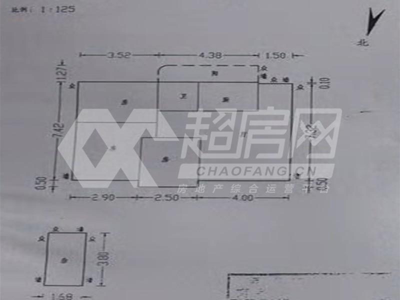 桂畔花园出租房户型图
