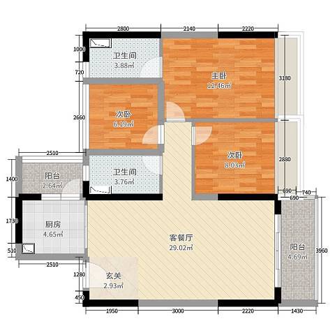 均安碧桂园出租房户型图