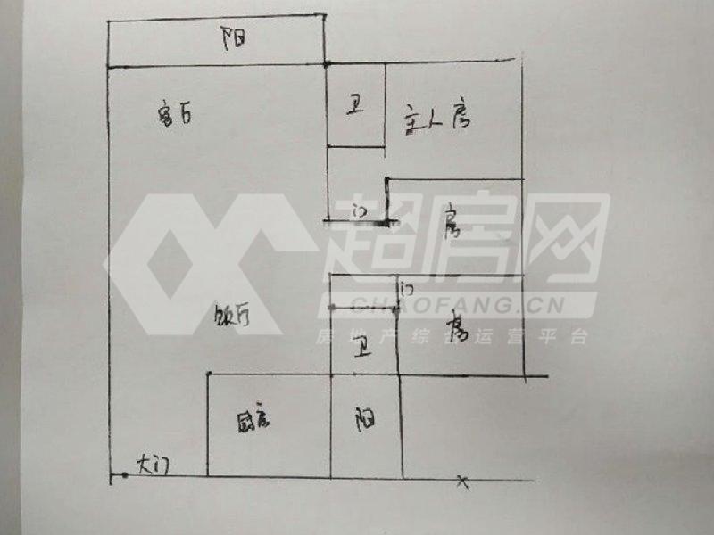 碧桂园听涛苑出租房户型图