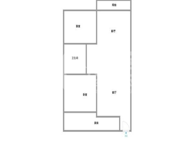 保利中宇花园出租房户型图