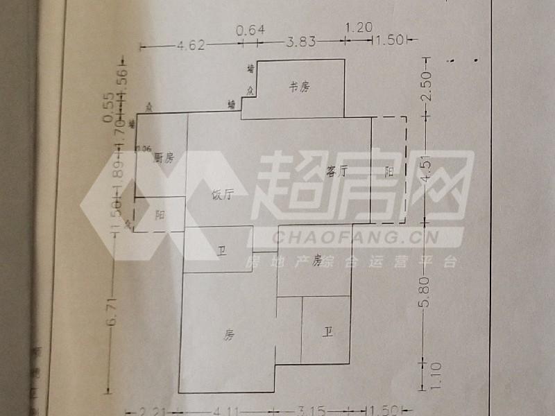 锦城花园出租房户型图
