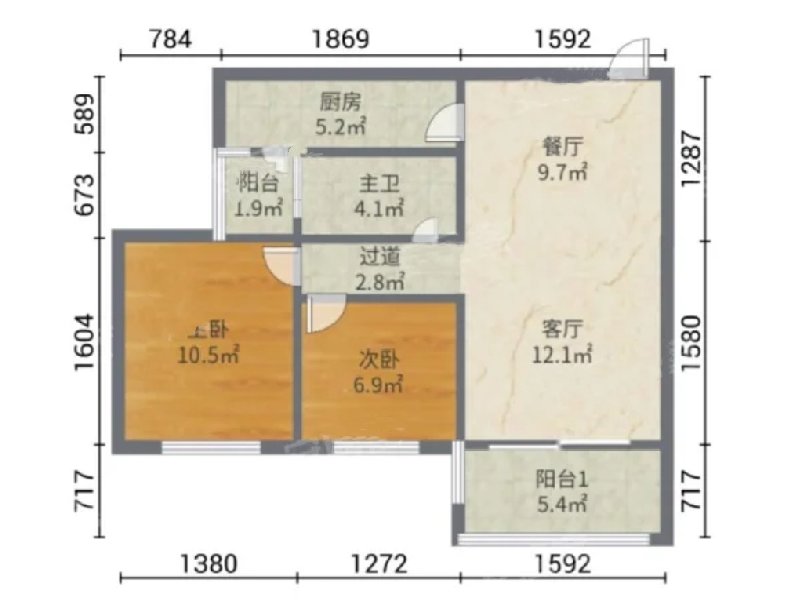 顺德区乐从金威郦都住宅2100元月