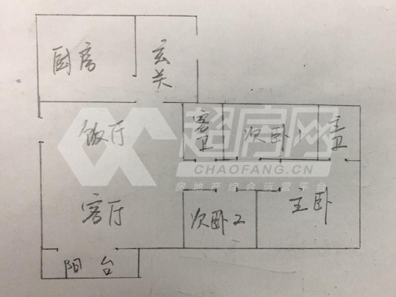 顺宝花园（杏坛）出租房户型图