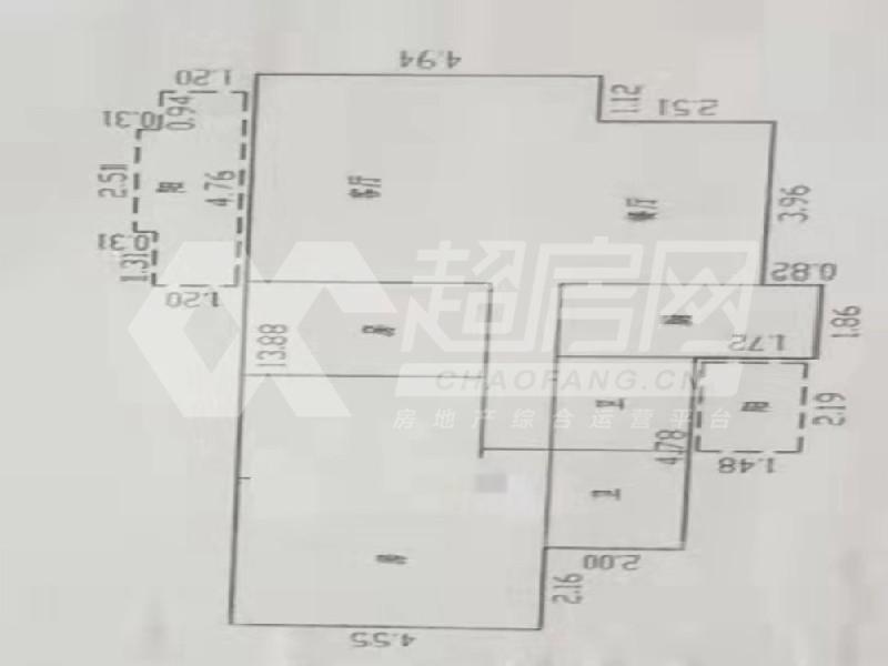 嘉信城市花园三期出租房户型图