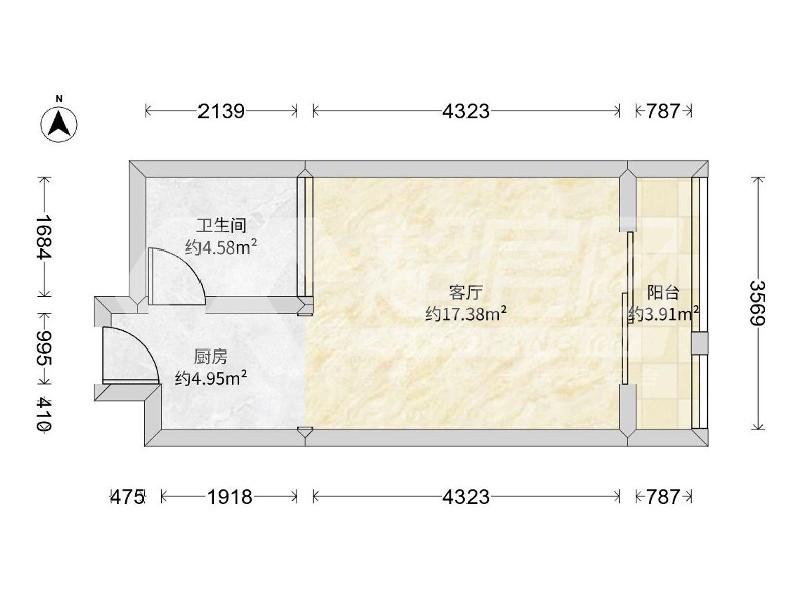 明日华府出租房户型图