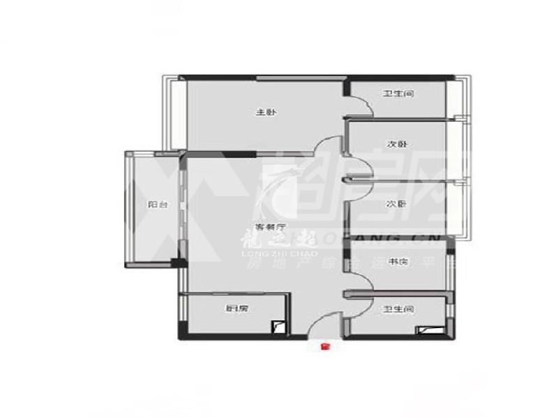 碧桂园听涛苑出租房户型图