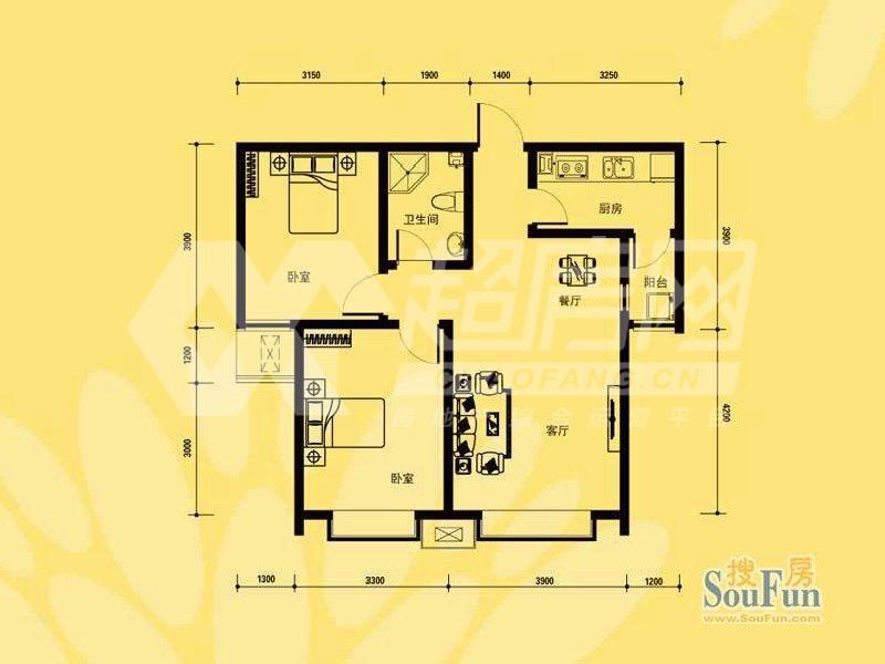 天玑国际大厦出租房户型图