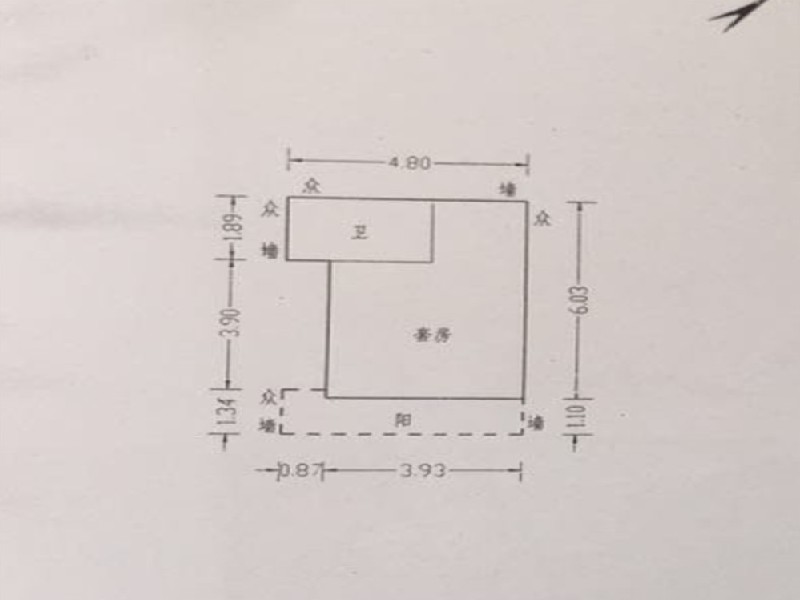 嘉仑台出租房户型图