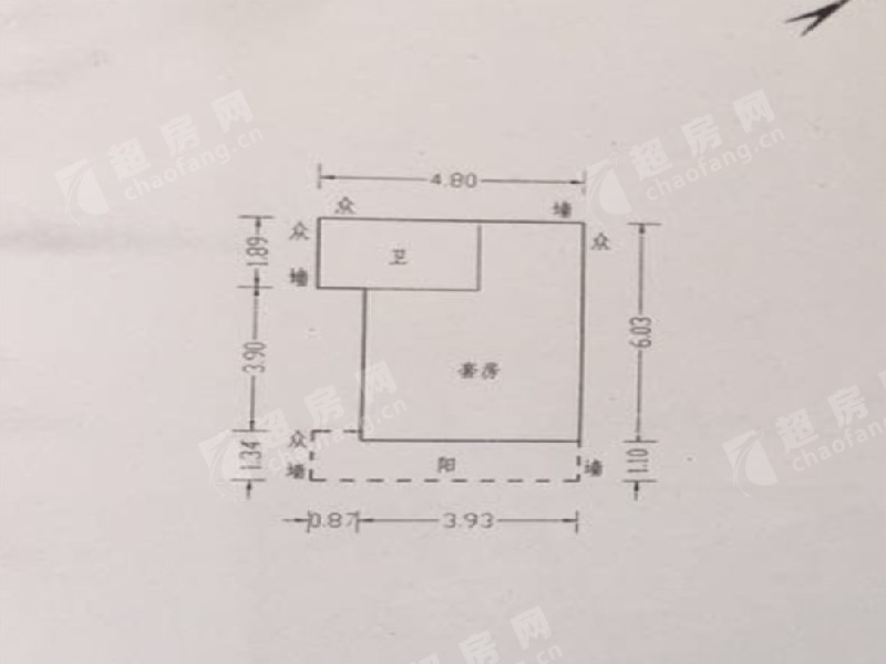 嘉仑台出租房户型图