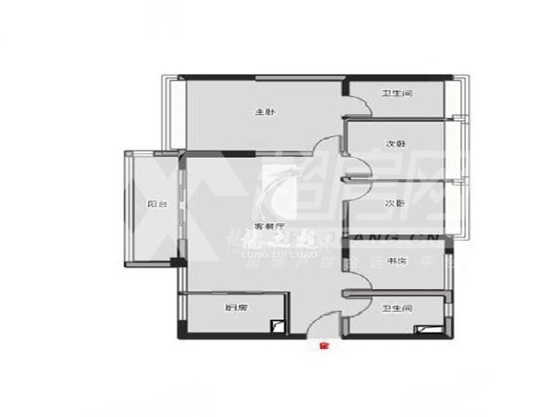 碧桂园蔚蓝苑出租房户型图