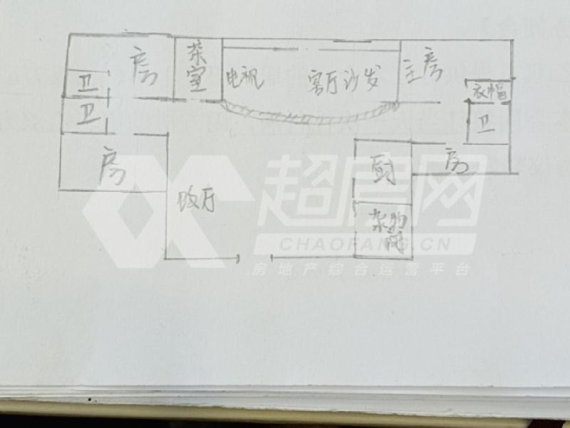 港隆花园出租房户型图